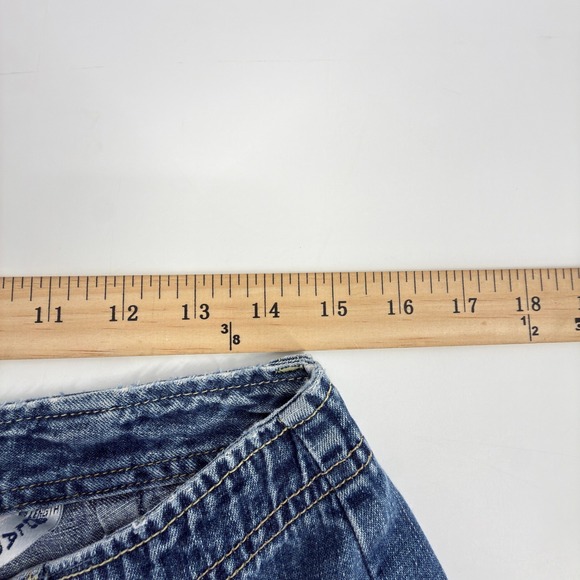 VTG Lucky Brand Gene Montesano Made in USA 90s Women 12/31 Carpenter Dungarees - Picture 9 of 12